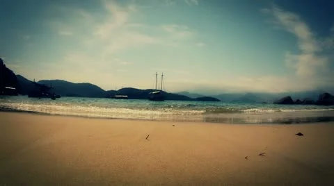 Ilha grande / Timelapse. 库存影片 12381612