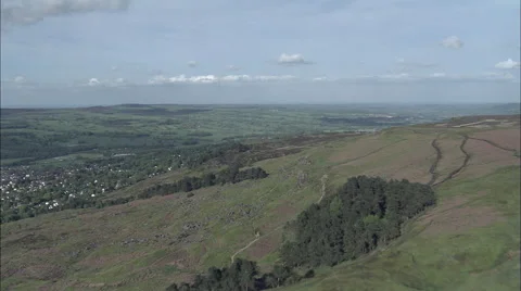 Ilkley Moor Stock Footage 65256031