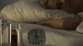 Ill female pensioner lying in bed and suffering from insomnia, health problems HD Footage