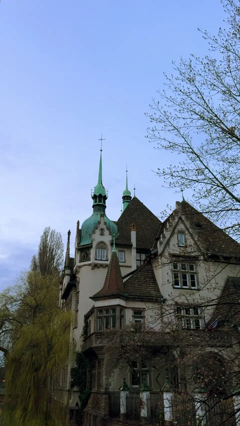 Ill River's Iconic Lyceum View Stock Footage 268421777