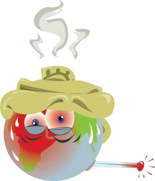 Ill world Stock Illustration