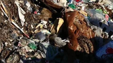 Illegal dump Stock Footage 10903163