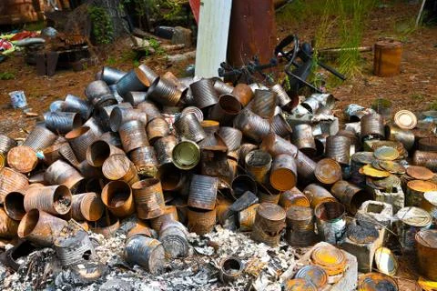 Illegal Dump Site Stock Photos