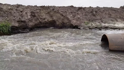 Illegal sand washing Stock Footage 103527961