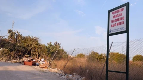 Illegal waste discharge Stock Footage 116065551