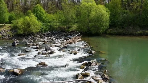 Iller von oben Stock Footage 110793437