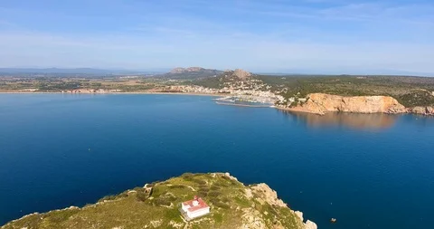 The illes medes at the sight of drone Stock Footage 108577702