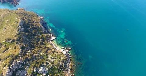 The illes medes at the sight of drone Stock Footage 108577708