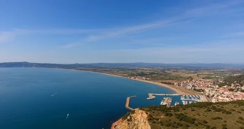 The illes medes at the sight of drone Stock Footage 108577709