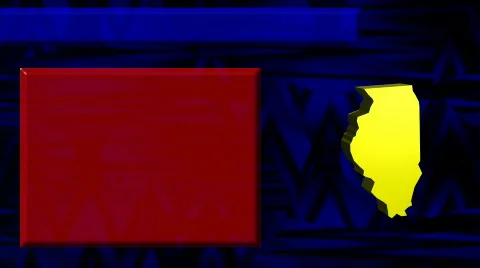 Illinois - Election Motion Background Stock Footage 78440