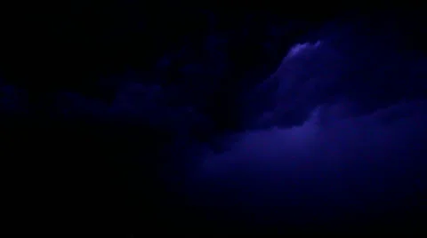 Illinois Thunderstorm Lightning Video stock 52586356