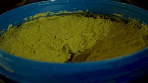 Illipe nut butter Stock Footage 214776745