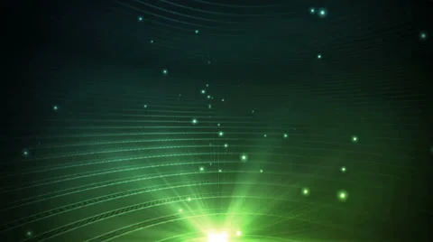 Illuminate Blue Green Stock Footage 25973671