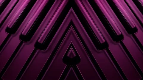 Illuminated abstract violent Ionic Keys Piano Keyboard Piano Stock Footage 163364000