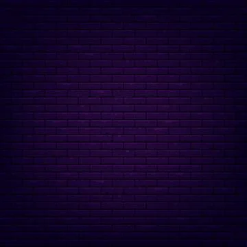 Illuminated brick wall Stock Illustration