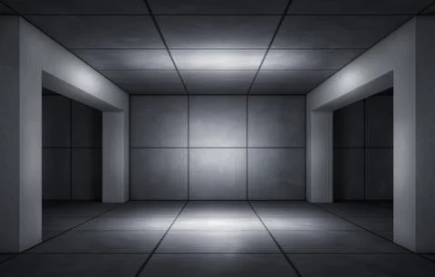 Illuminated concrete background Stock Illustration