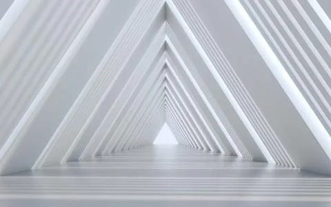 Illuminated corridor Stock Illustration