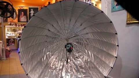 Illuminated gear in the studio Stock-Footage 60116659