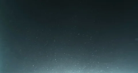 Illuminated particles marine snow Stock Footage