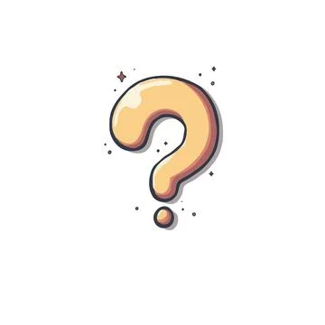 Illuminated query point with astral particles shining mystery inquiry icon .. Stock Illustration
