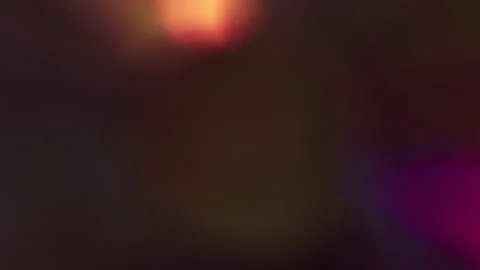 Illuminated round blur rainbow effect shine flare Stock Footage 341453302