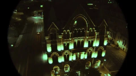 Illuminated - Syracuse, NY Stockbeeldmateriaal 336466634