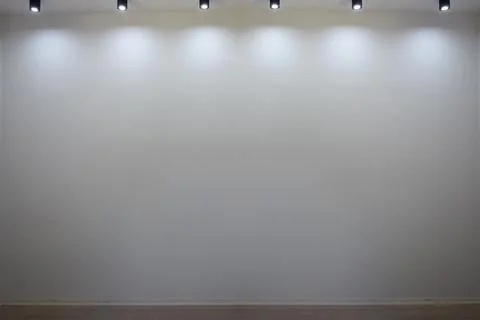 Illuminated wall template Stock Photos