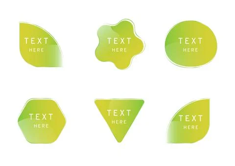 Illuminating banner vector design on white background Stock Illustration