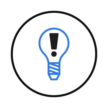 Illuminating concept representing solution or important discovery within th.. 스톡 일러스트