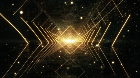 Illumination Triangle Neon Glow  Loop Stock Footage 148799825