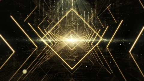 Illumination Triangle Neon Glow  Loop Stock Footage 148799963