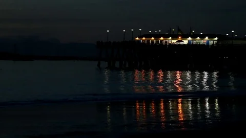 Illumination on the water Video stock 83216472