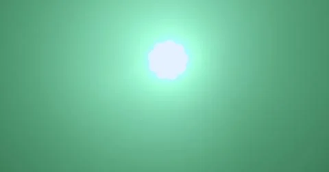 Illuminator that changes color in a dark space. Endless night club life. Stock Photos