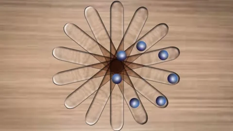 Illusion of Balls Animation Stock Footage 275506831