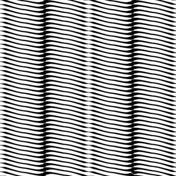 Illusion with black lines Stock Illustration
