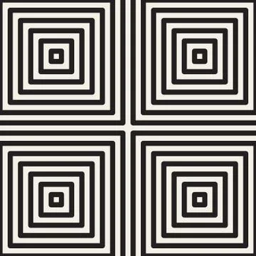 Illusion geometric pattern - seamless. Иллюстрация