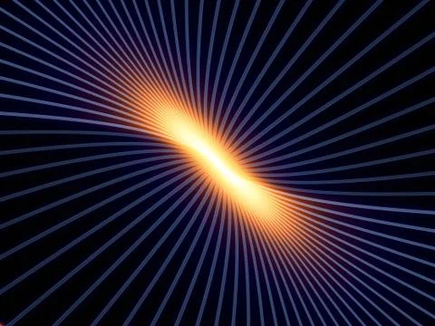 Illusion of Grid Lines Stock Illustration