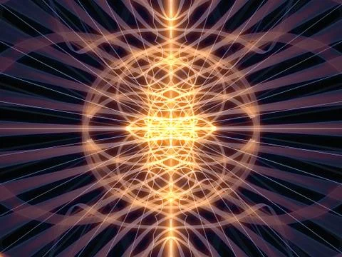 Illusion of Grid Lines Stockillustratie