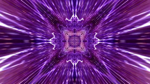 Illusion laser light loop graphic design Stock Footage 238838935