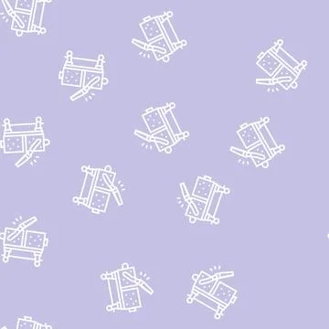 Illusion magic line seamless pattern Stock Illustration