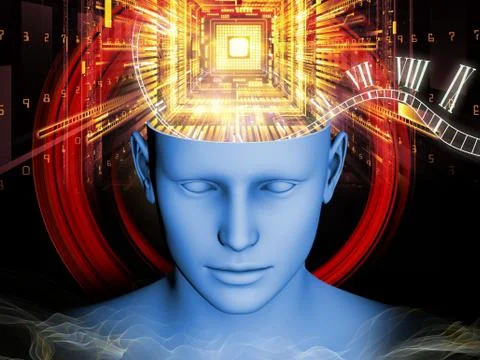 Illusion of the Mind 스톡 일러스트