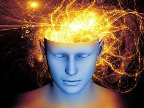 Illusion of the Mind Stock Illustration