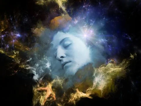 Illusion of Self Stock Illustration