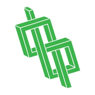 Illusion shapes. 3d geometry objects. Optical illusion figures. Sacred geometry 스톡 일러스트