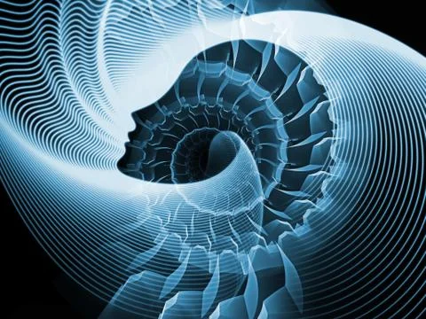 Illusion of Soul and Mind Ilustração Stock