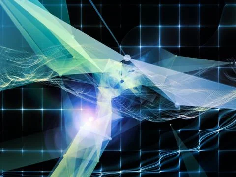 Illusion of Virtual World Stockillustratie