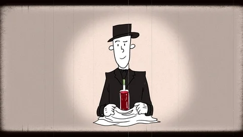 Illusionist wine Stock Footage 111479502