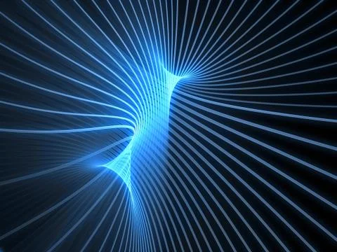 Illusions of Grid Lines Stock Illustration