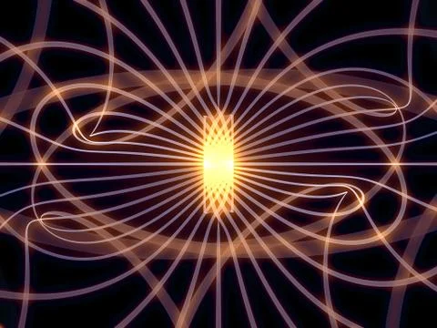 Illusions of Grid Lines Stockillustratie