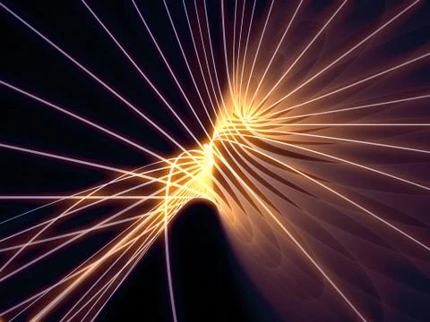 Illusions of Grid Lines Stock Illustration